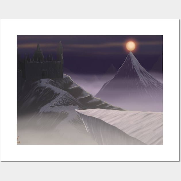 Dark Castle Wall Art by LampyArts